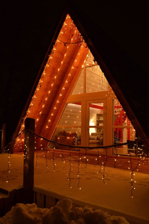 Дубрава: Частный дом A-frame DubHouse