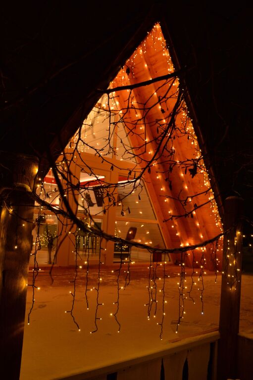 Дубрава: Частный дом A-frame DubHouse