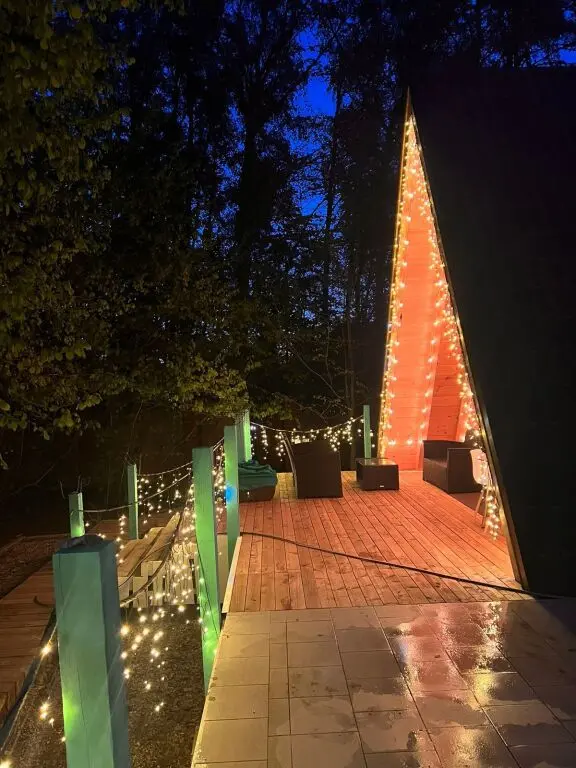 Дубрава: Частный дом A-frame DubHouse
