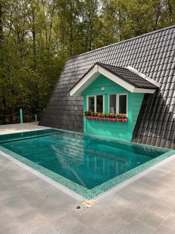 Дубрава: Частный дом A-frame DubHouse