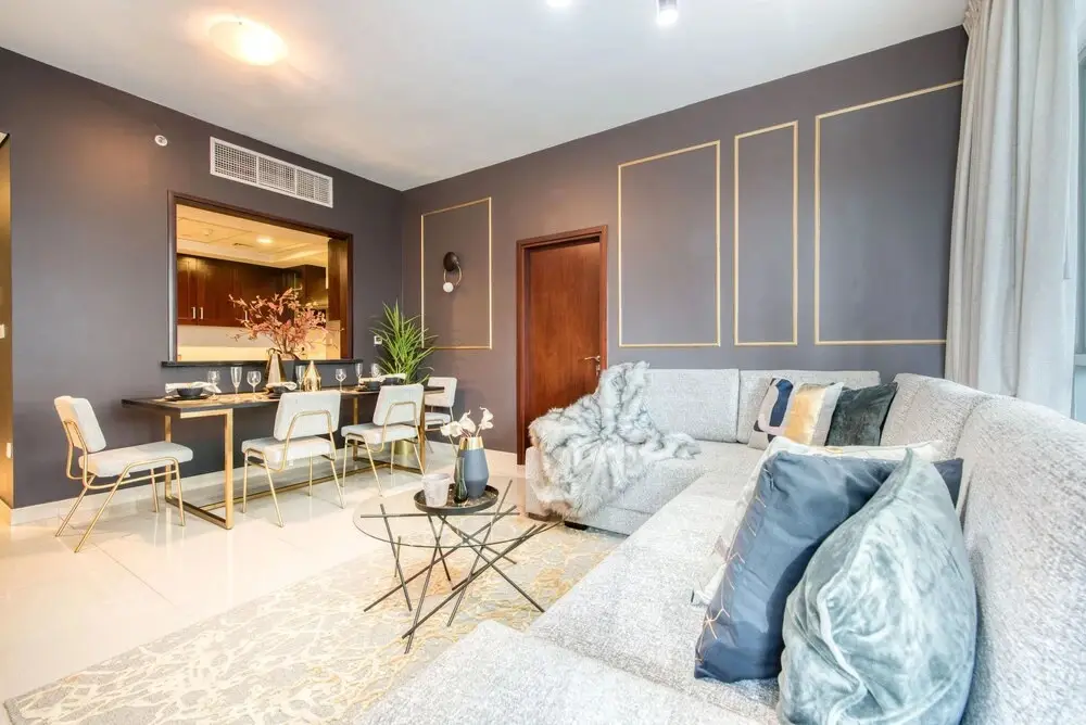 Дубай: Maison Privee - Radiant Urban Retreat with Iconic Burj Khalifa Vws