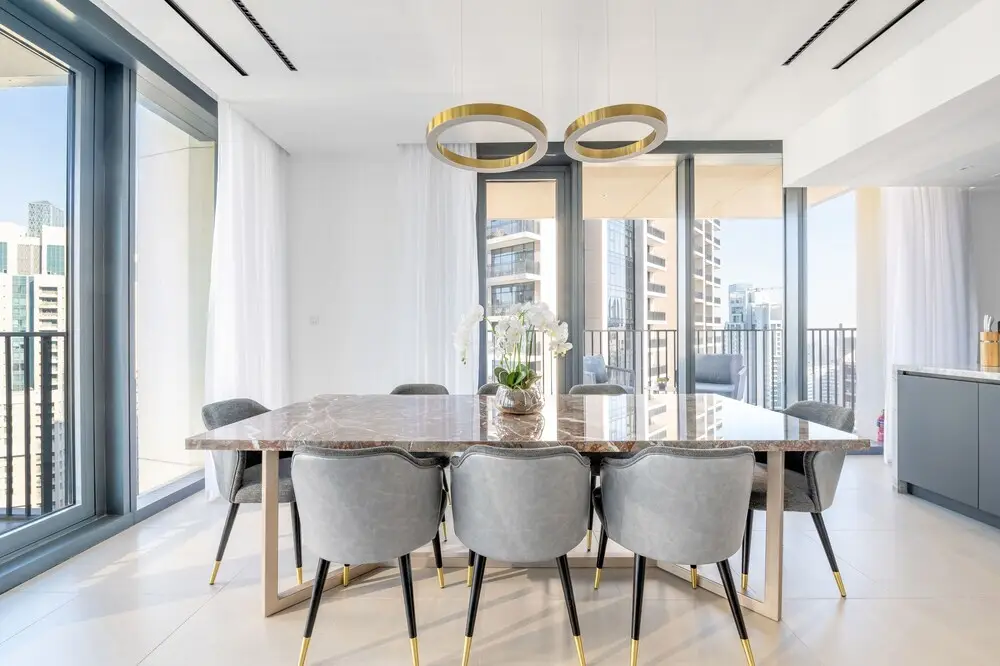 Дубай: BLVD Heights - Stylish 4BR Luxe Living