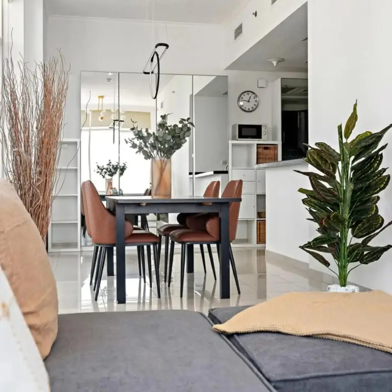 Дубай: Beautiful 1BR with sunset view