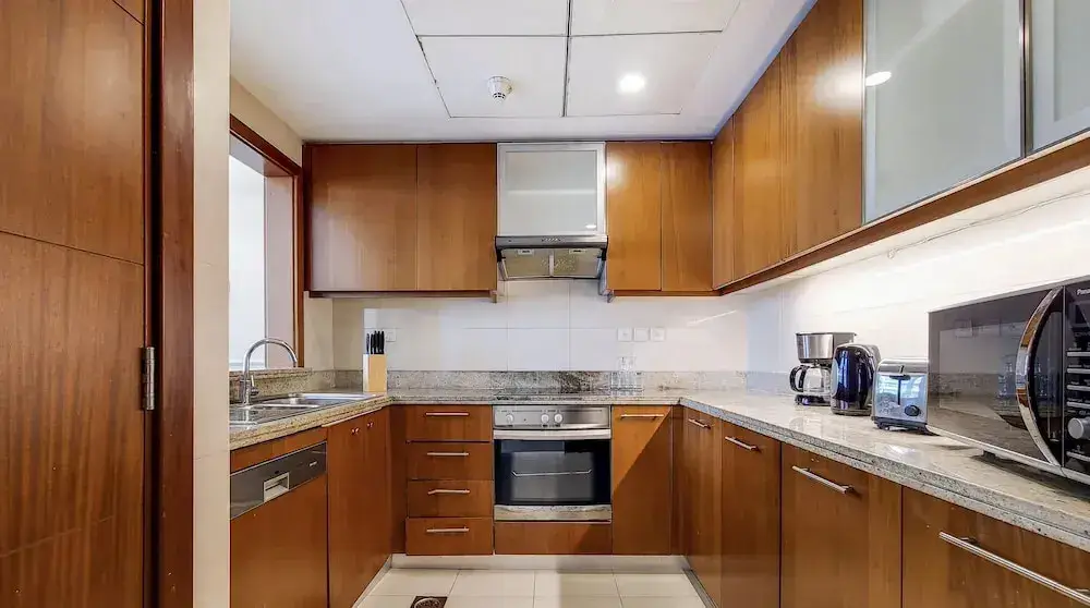 Manzil -Cozy 1BR Apt w/ Downtown Skyline Burj View — фото 1