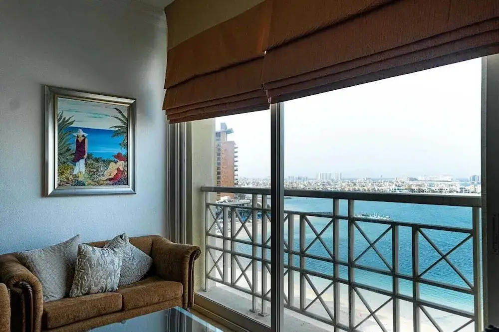 Дубай: SuperHost- FULL SEA VIEW | SPACIOUS 2 BED | PALM JUMEIRAH