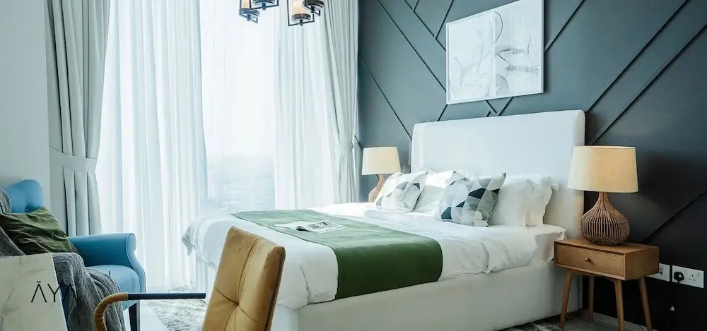 Дубай: Aya - Ideal 1BR Apartment in the Heart of new Dubai