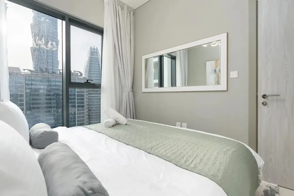 Дубай: Whitesage - Downtown's Gem, A Fancy Retreat Near Burj Khalifa