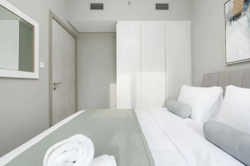 Дубай: Whitesage - Downtown's Gem, A Fancy Retreat Near Burj Khalifa