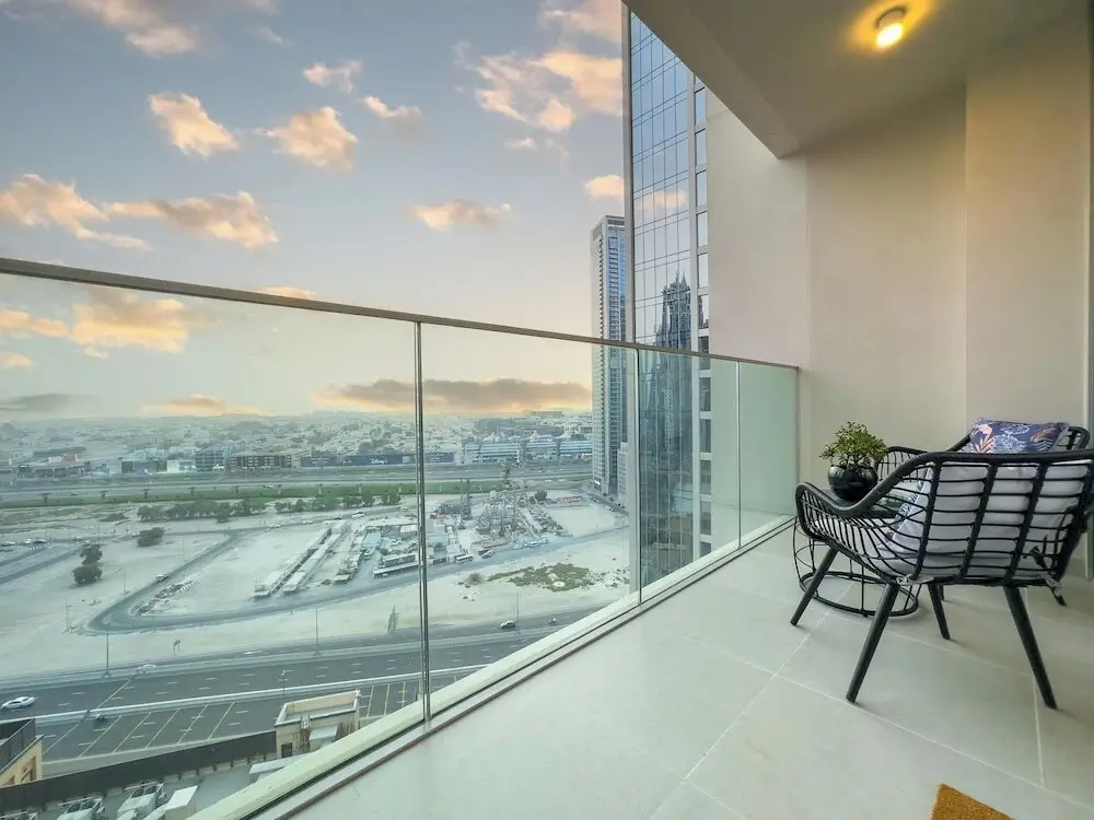 Дубай: Whitesage - Chic Condo With Incredible Fountain and Sea View