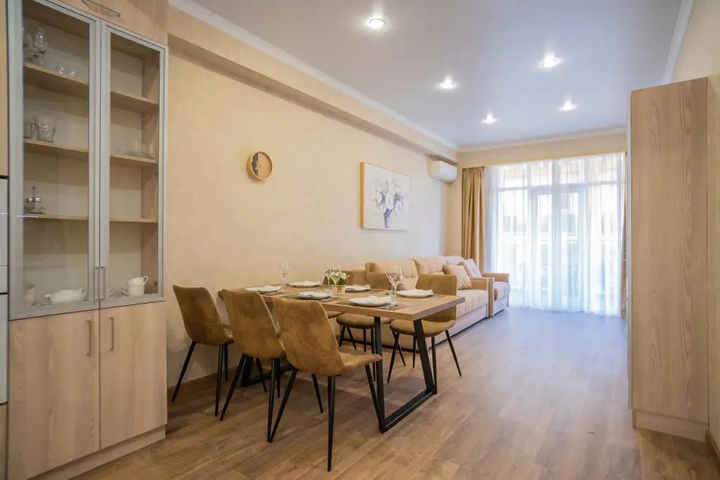 Сочи: Апартаменты Red Apartments Светлана Парк Оливия