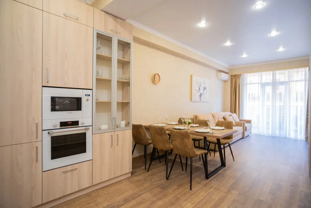 Сочи: Апартаменты Red Apartments Светлана Парк Оливия
