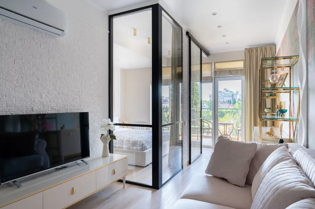 Сочи: Апартаменты Red Apartments Светлана Парк Ариэль