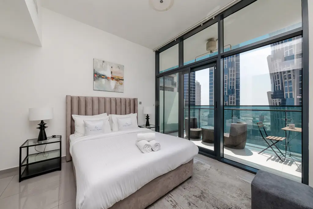 Дубай: Апартаменты Stylish 1BR at Damac Merano Tower with Great View