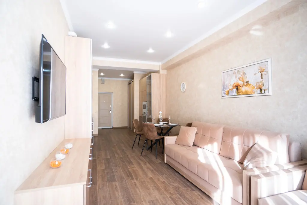 Сочи: Апартаменты Red Apartments Светлана Парк Агния