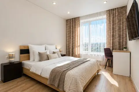 Апартаменты 2 комн у ЖД вокзала Liberty Sity Apartments — фото 1