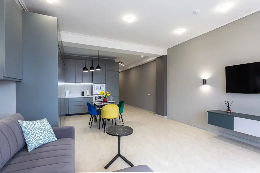 Сочи: Апартаменты Red Apartments Светлана Парк Дакота
