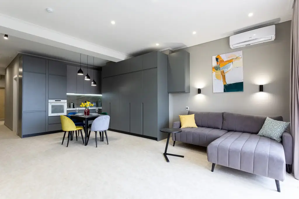 Сочи: Апартаменты Red Apartments Светлана Парк Моника