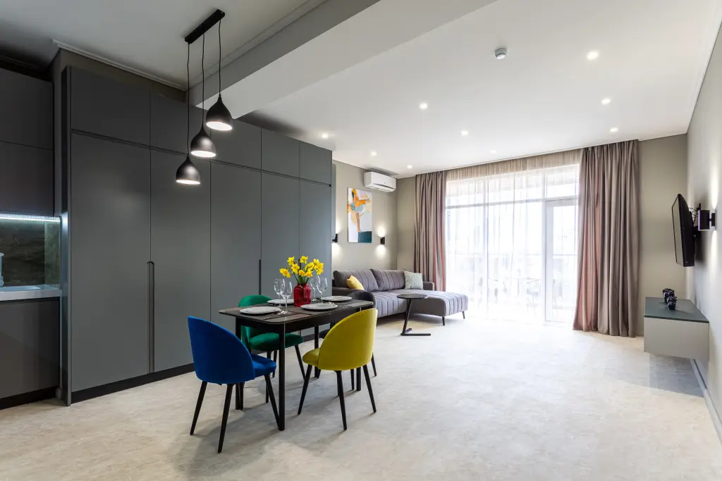 Сочи: Апартаменты Red Apartments Светлана Парк Моника