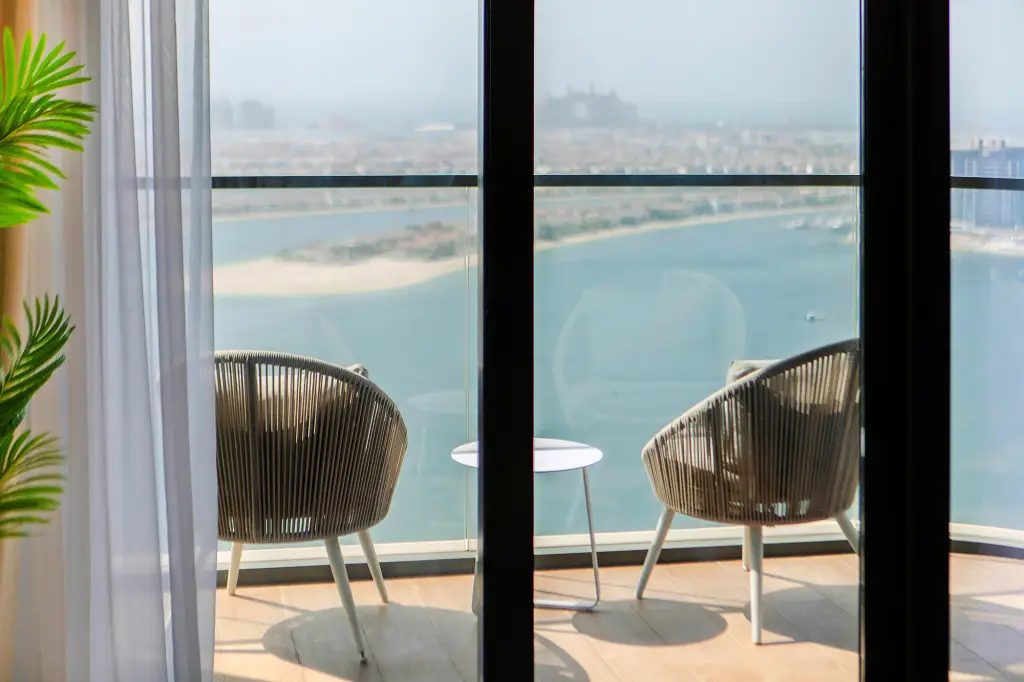 Дубай: Апартаменты Amazing 1BR in Marina Vista Emaar Beachfront