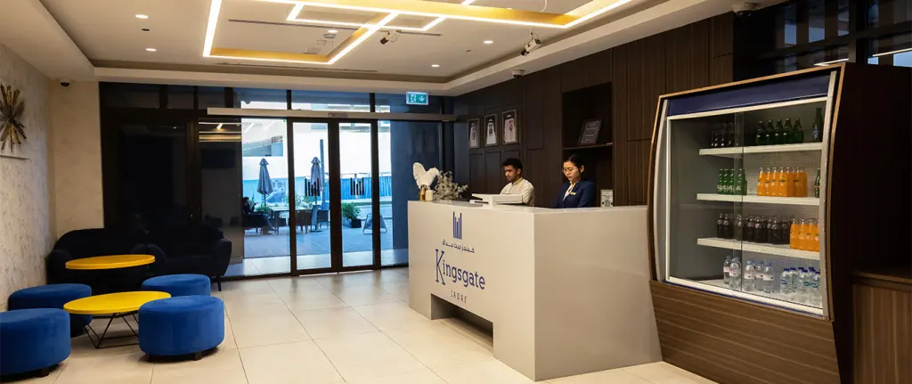 Дубай: Отель Kingsgate Al Jaddaf Hotel by Millennium