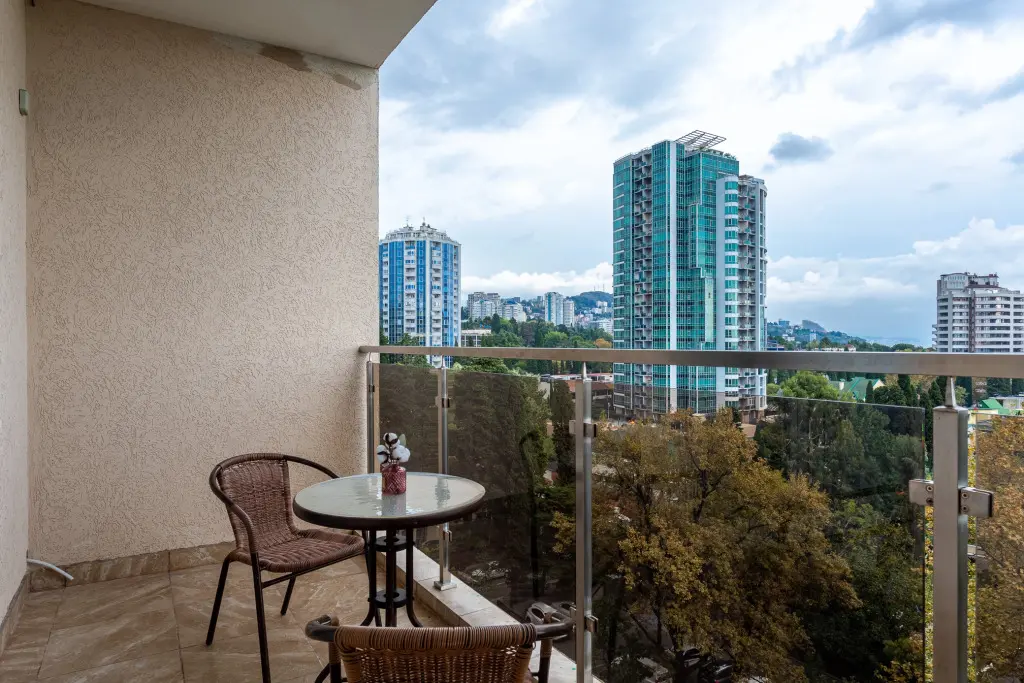 Сочи: Апартаменты Red Apartments Светлана Парк Мадлен