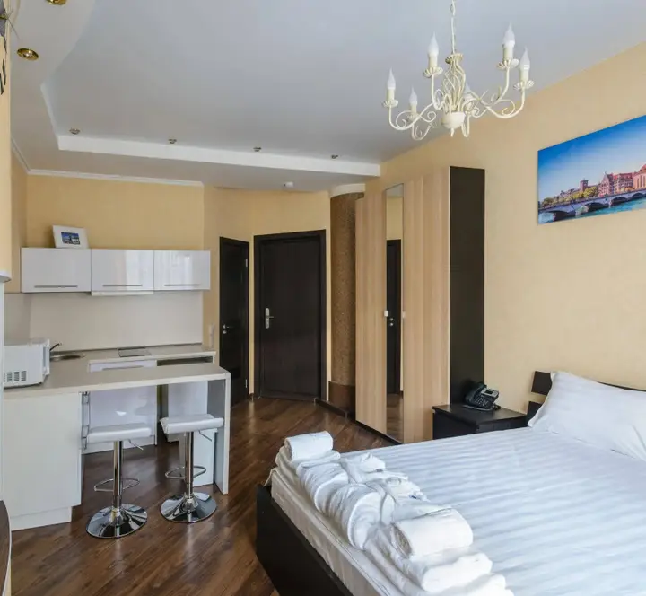 Новосибирск: Меблированные комнаты AHOTELS design style on Oktyabrskaya