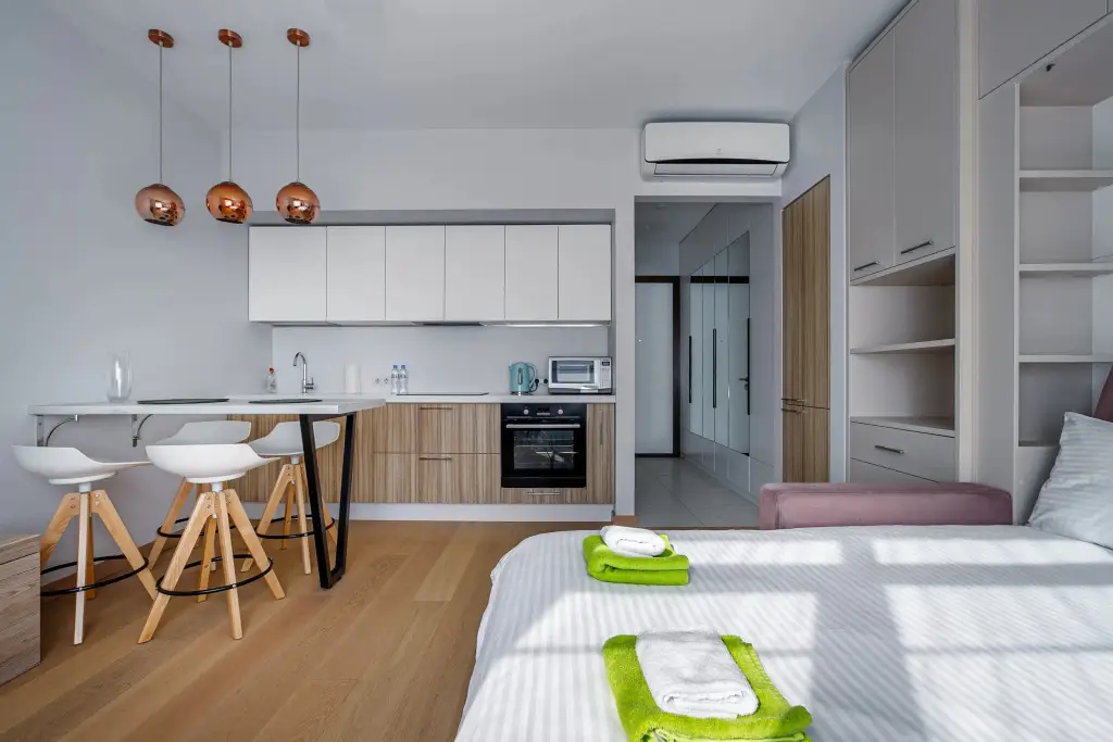 Москва: Апартаменты #3 Cosy studio for 2+1 by Lo Apartments