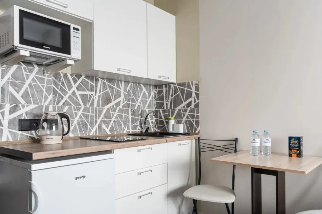 Москва: Апартаменты Студия с Видом на Город Best Flat Балтийская 15