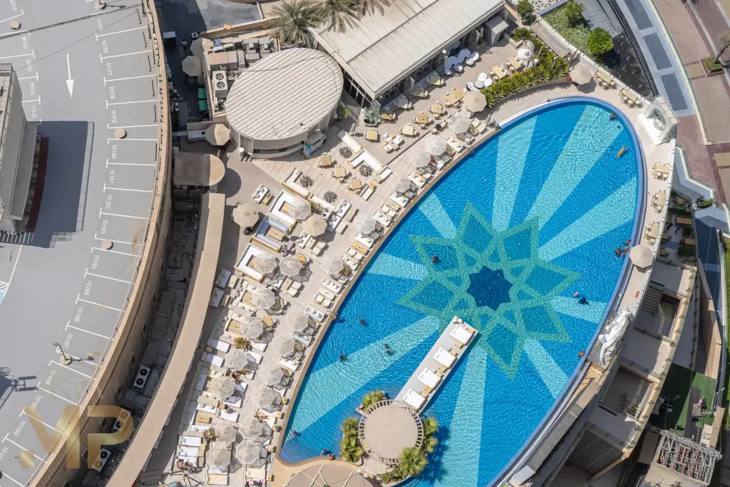 Дубай: Апартаменты Marco Polo Chic 1BR in Marina Hub Expansive Balcony