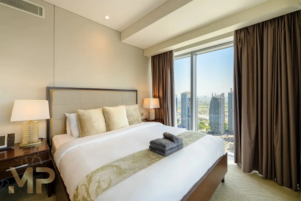Дубай: Апартаменты Marco Polo Chic 1BR in Marina Hub Expansive Balcony