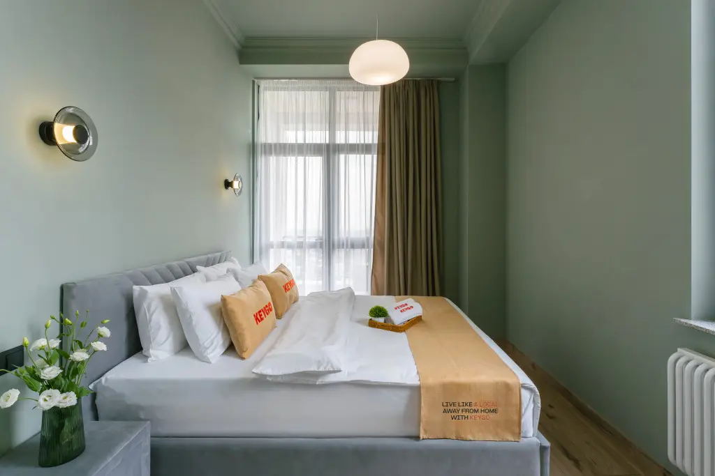 Ереван: Апартаменты New Building Design 1BR Self Checkin by Keygo 95