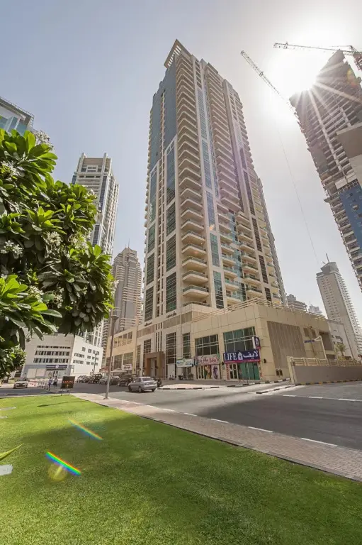 Дубай: Апартаменты Studio on JBR, SEA view, POOL, Gym, LARGE terrace