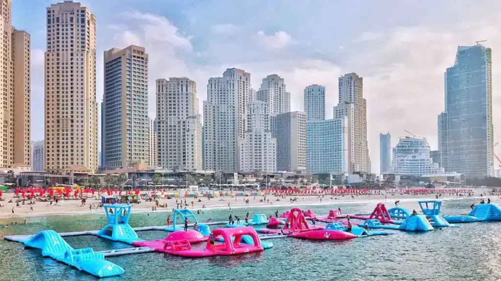 Дубай: Апартаменты Full Sea view luxury 2BR apartment by Happy Season