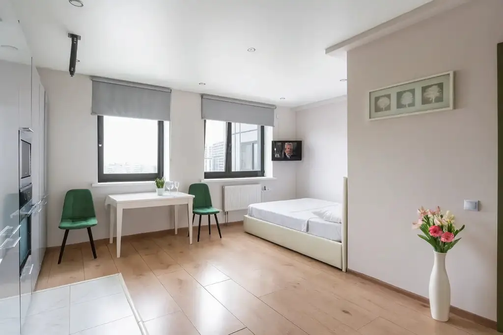Мытищи: Апартаменты с Видом на Город BestFlat24 White Башня Кит