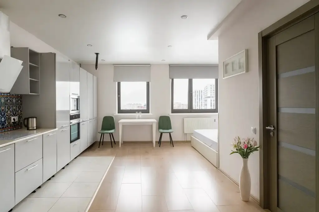 Мытищи: Апартаменты с Видом на Город BestFlat24 White Башня Кит