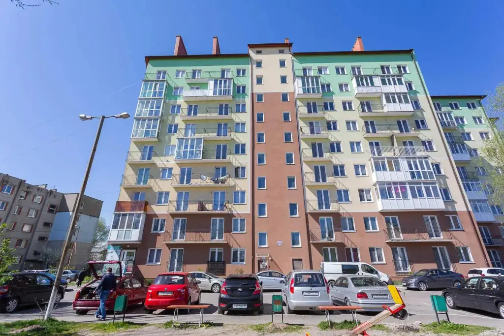 Калининград: Апартаменты Kantiata Seven Floor (Кантиата Севен Флор) на улице Александра Суворова
