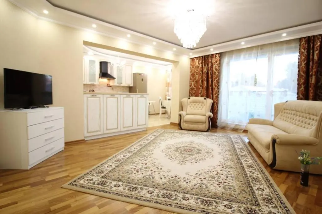Сочи: SeaView 1BR balcony Apartment
