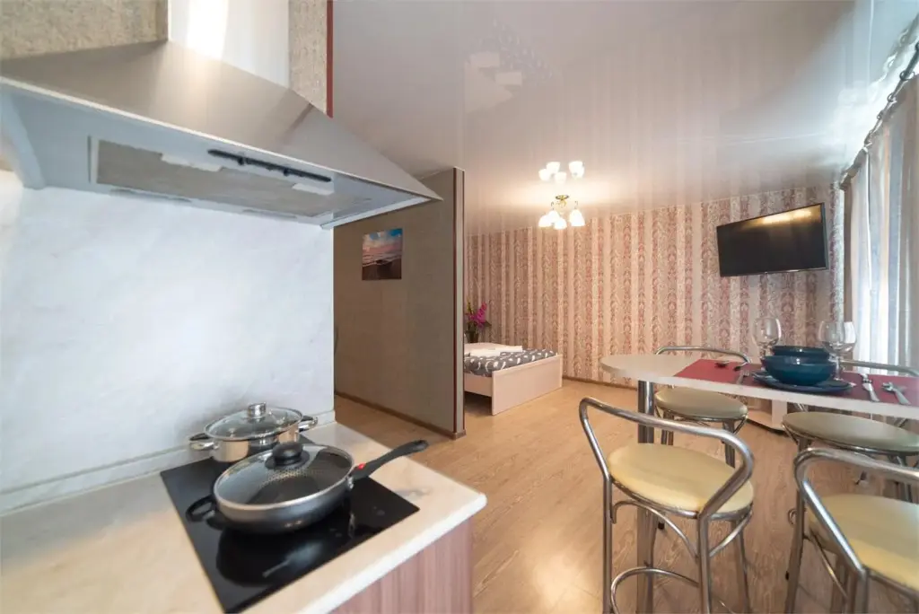 Владивосток: OGNI Apartments на улице Прапорщика Комарова 29