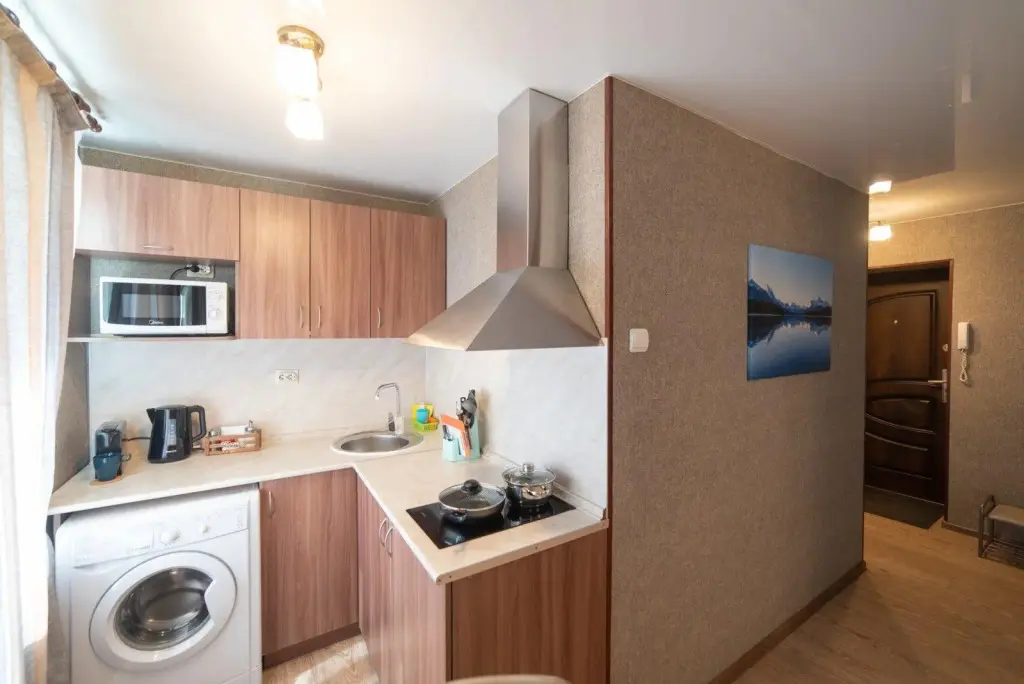 Владивосток: OGNI Apartments на улице Прапорщика Комарова 29