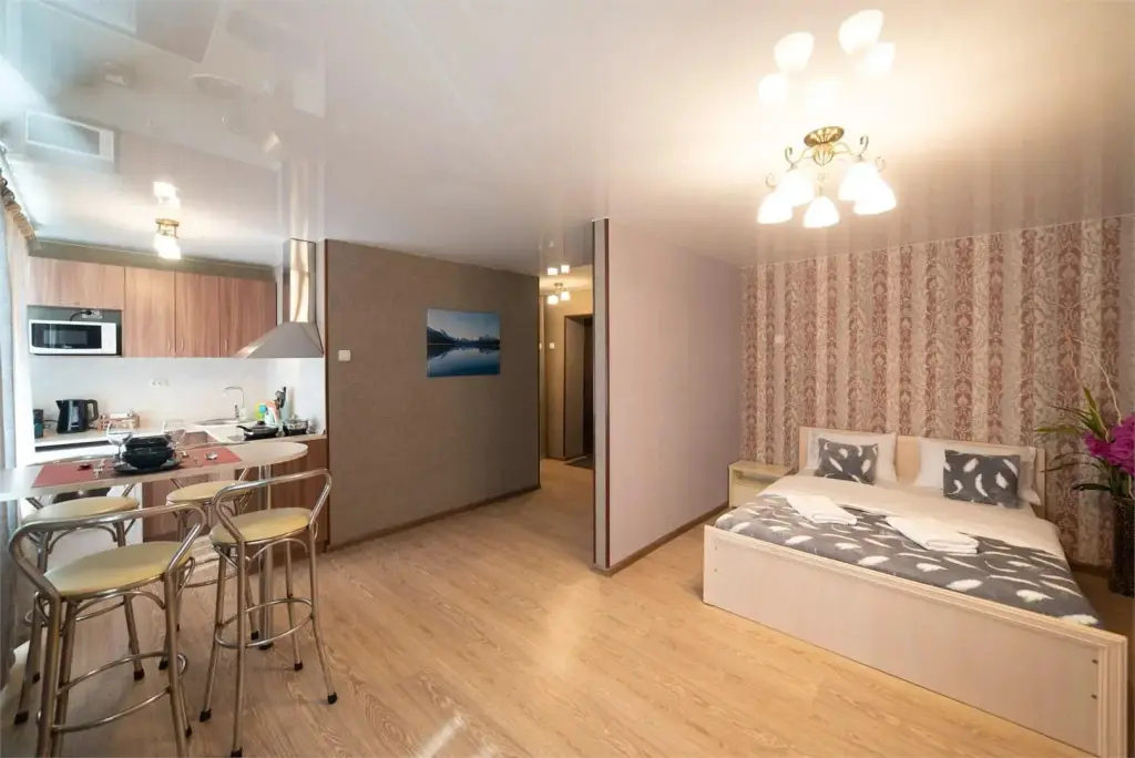 Владивосток: OGNI Apartments на улице Прапорщика Комарова 29