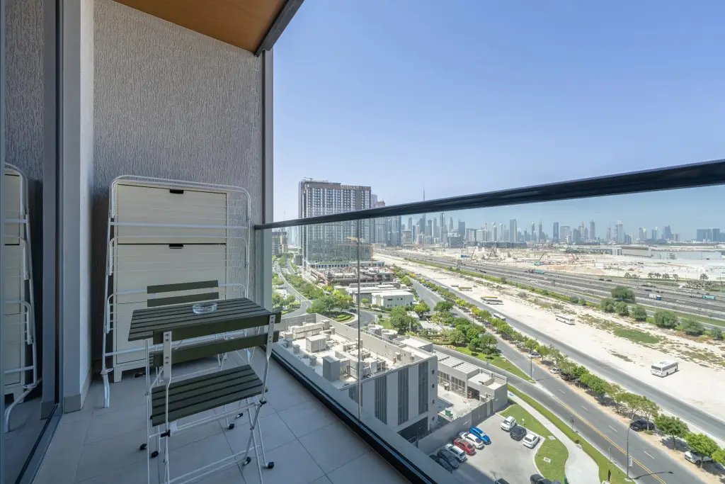 Дубай: Апартаменты Marco Polo - Stunning 2BR with Burj View | Spacious Gym & Pool