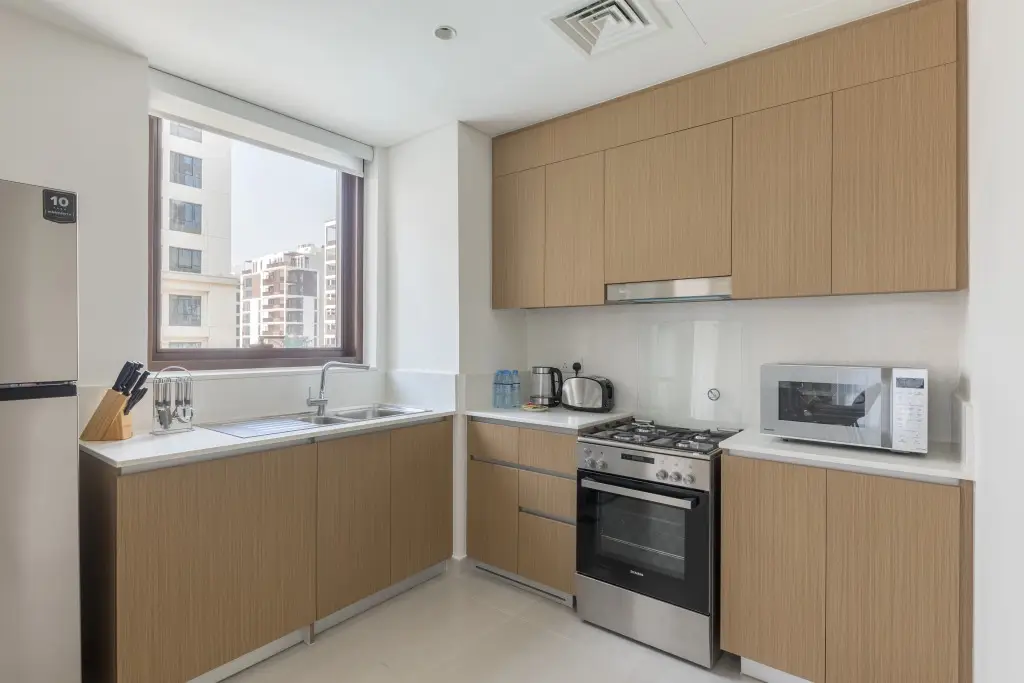 Дубай: Апартаменты Premium White And Beige 3BR in Surf 2