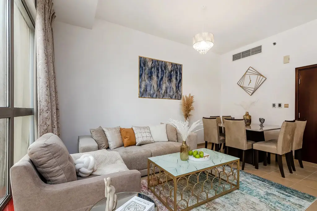 Дубай: Апартаменты Beautiful 2BR at Amwaj 4