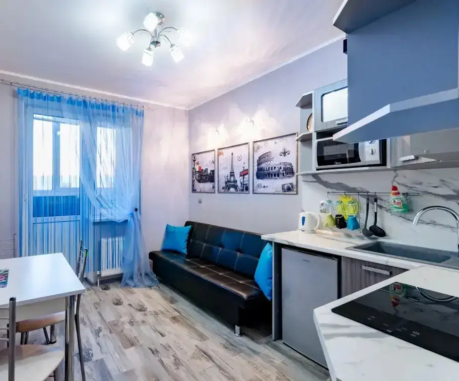 Краснодар: Квартира Comfort Plus с Балконом 19 этаж в ЖК Москва