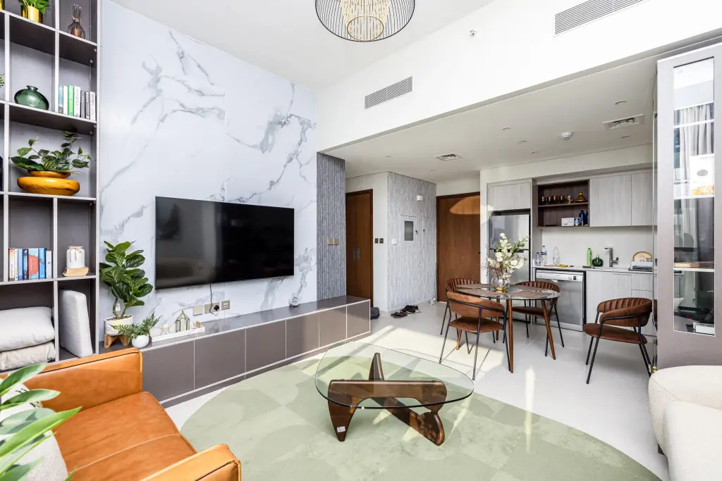 Дубай: Апартаменты Сozy 1BR at Vida Residences Creek Beach