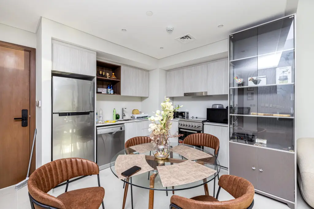 Дубай: Апартаменты Сozy 1BR at Vida Residences Creek Beach