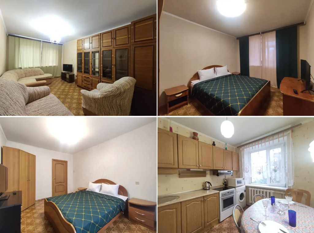 Апартаменты 3-комнатные OCHRE APARTAMENT от Акварель.flat у Нефтегазового университета — фото 1