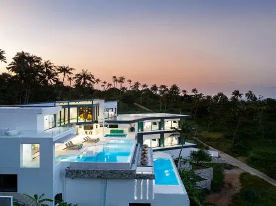Самуи: Villa Murano with Panoramic Sea Views