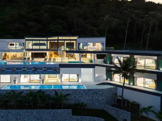 Самуи: Villa Murano with Panoramic Sea Views