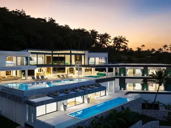Самуи: Villa Murano with Panoramic Sea Views
